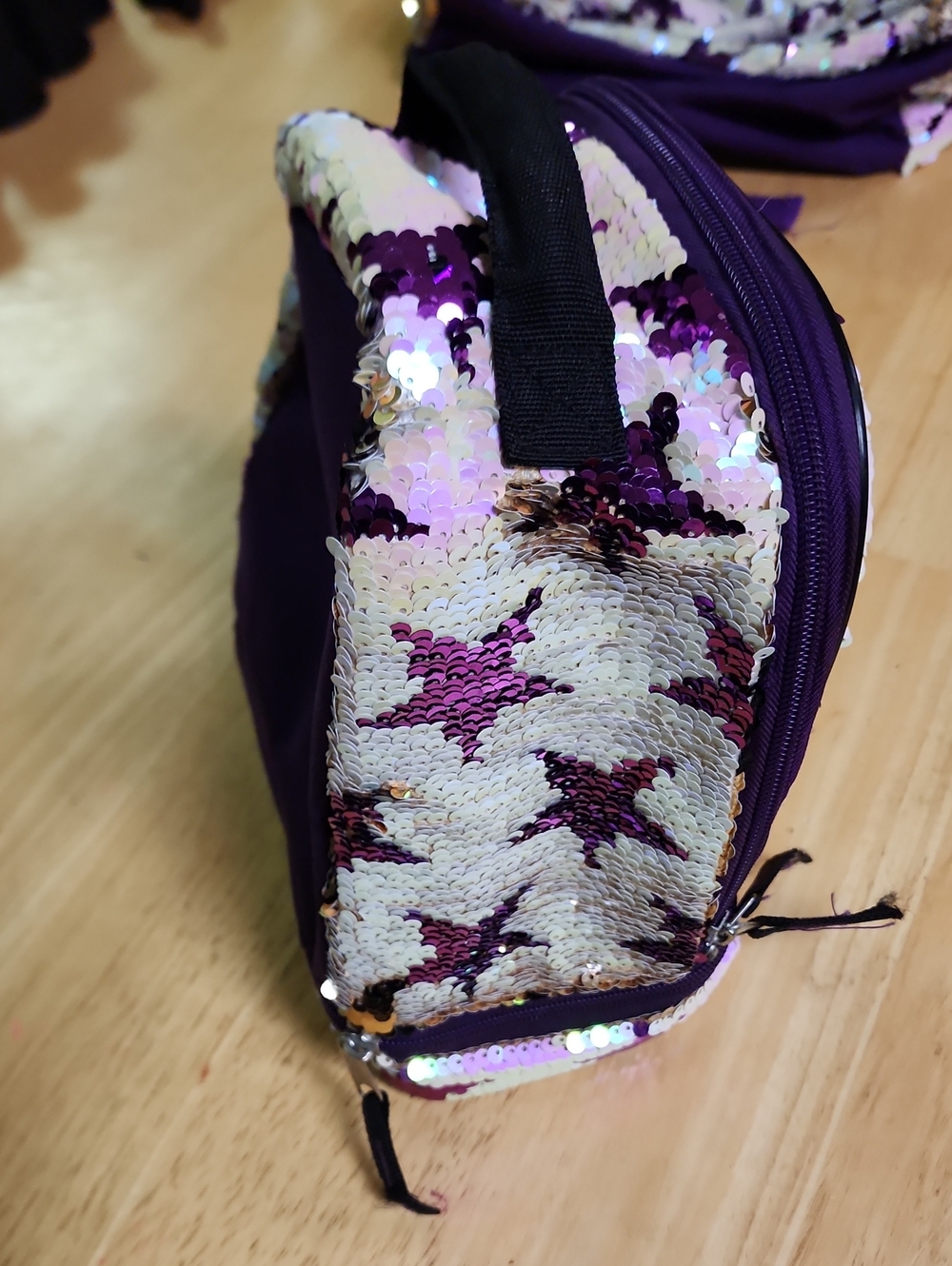 Accessory Innovations Kids Purple Reversible Sequin Star Backpack & Lunchbox Set - Picture 15 of 16